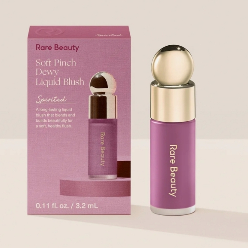 Rare Beauty Mini Soft-pinch Blush Limited Edition SPIRITED. BNIB